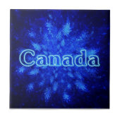 雪だるま タイル (正面)