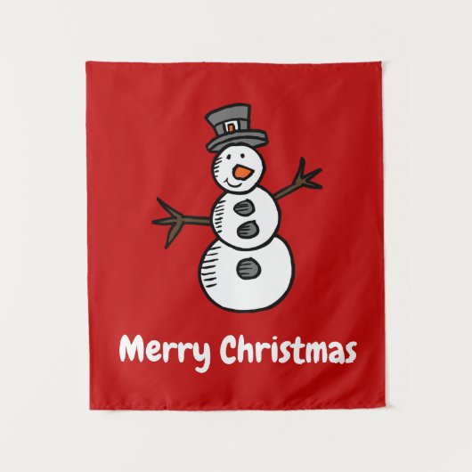 雪だるま タペストリー (正面)
