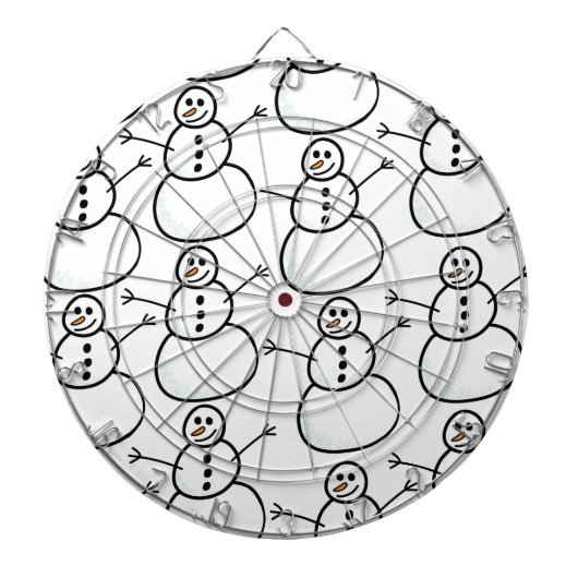 雪だるま ダーツボード (正面)