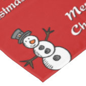 雪だるま テーブルクロス (アングル)