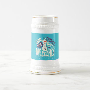 雪だるま デザイン ビールジョッキ