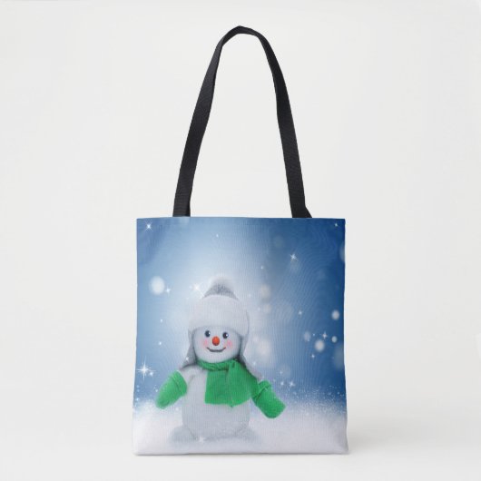 雪だるま トートバッグ (正面)