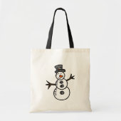 雪だるま トートバッグ (正面)
