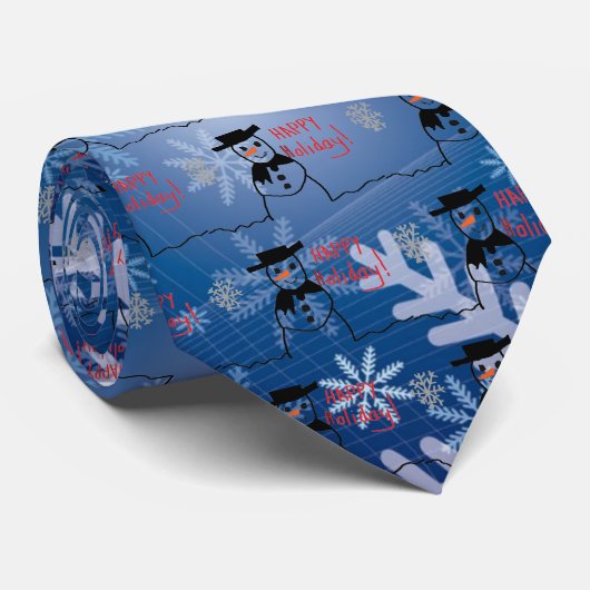 雪だるま ネクタイ (ロール)