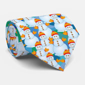 雪だるま ネクタイ (ロール)