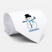 雪だるま ネクタイ (ロール)