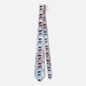 雪だるま ネクタイ (正面)