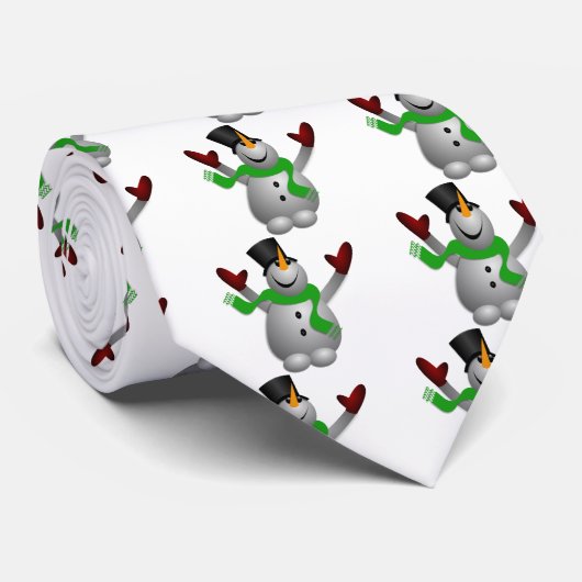 雪だるま ネクタイ (ロール)