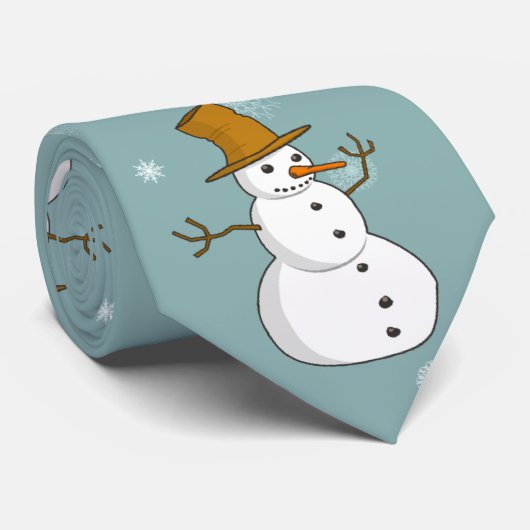 雪だるま ネクタイ (ロール)
