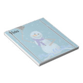 雪だるま ノートパッド (アングル)