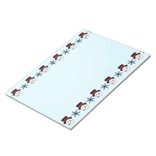 雪だるま ノートパッド (アングル)