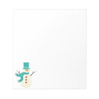 雪だるま ノートパッド