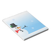 雪だるま ノートパッド (アングル)