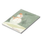 雪だるま ノートパッド (回転)