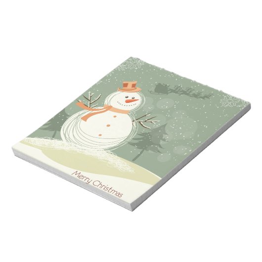 雪だるま ノートパッド (回転)