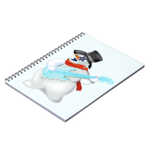 雪だるま ノートブック (左側)