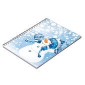 雪だるま ノートブック (左側)