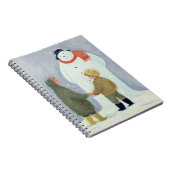 雪だるま ノートブック (右側)