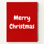 雪だるま ノートブック (裏面)