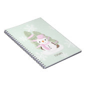 雪だるま ノートブック (右側)