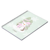雪だるま ノートブック (左側)