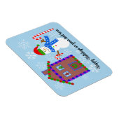 雪だるま&ハウス#1マグネット マグネット (右側)