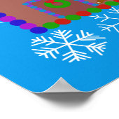 雪だるま&ハウス#2ポスター ポスター (角)