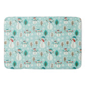 雪だるま バスマット (正面)