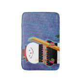 雪だるま バスマット (正面縦)