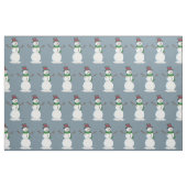 雪だるま ファブリック (ファットクウォーター)