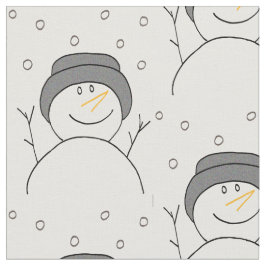 雪だるま ファブリック