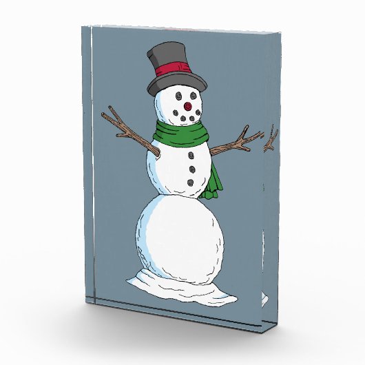 雪だるま フォトブロック (右)