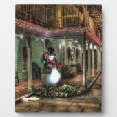 雪だるま フォトプラーク (正面)