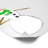 雪だるま フォトプリント            (角)