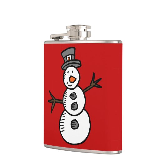 雪だるま フラスク (左)