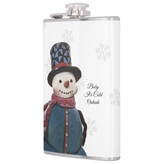 雪だるま フラスク (左)
