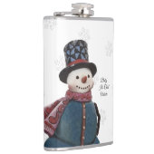 雪だるま フラスク (右)