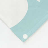 雪だるま フリースブランケット (角)