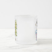 雪だるま フロストグラスマグカップ (中央)