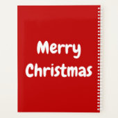 雪だるま プランナー手帳 (裏面)