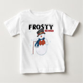 雪だるま ベビーTシャツ (正面)