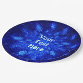 雪だるま ペーパープレート (アングル)