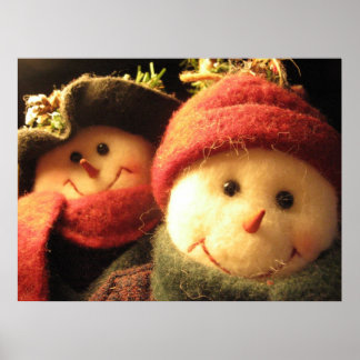 雪だるま ポスター