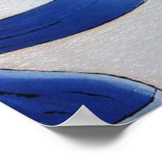 雪だるま ポスター (角)