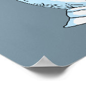 雪だるま ポスター (角)