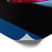 雪だるま ポスター (角)