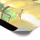 雪だるま ポスター (角)