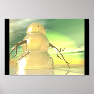 雪だるま ポスター