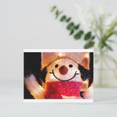 雪だるま ポストカード (スタンド正面)