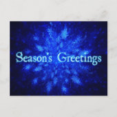 雪だるま ポストカード (正面)